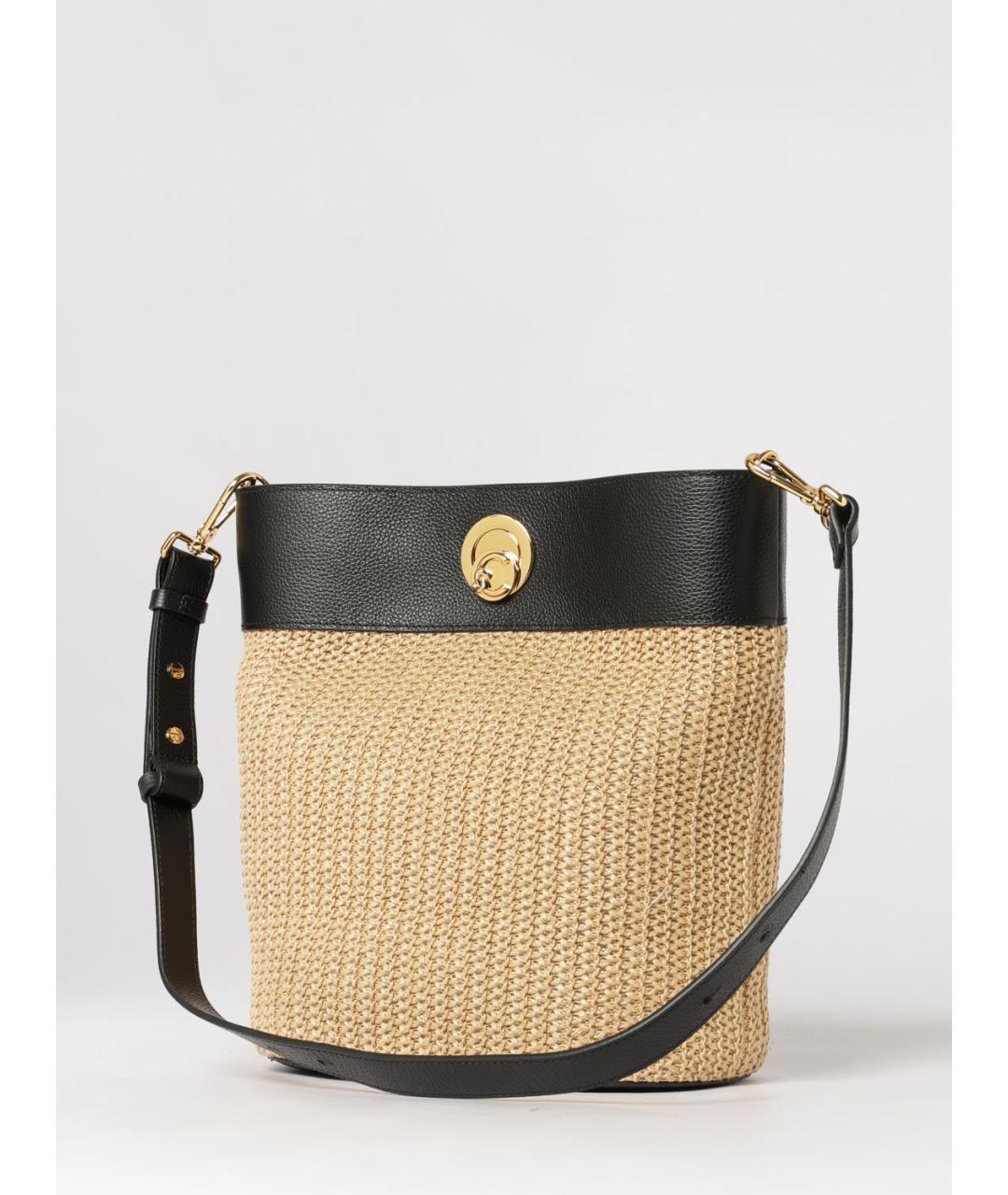 COCCINELLE Черная кожаная сумка через плечо, фото 3