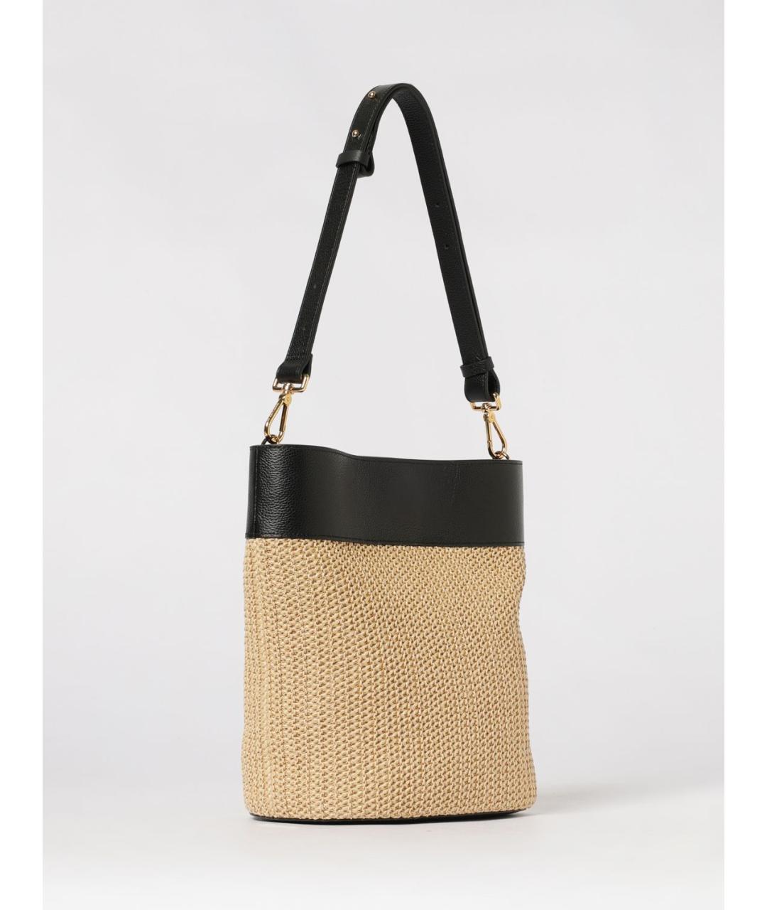 COCCINELLE Черная кожаная сумка через плечо, фото 2