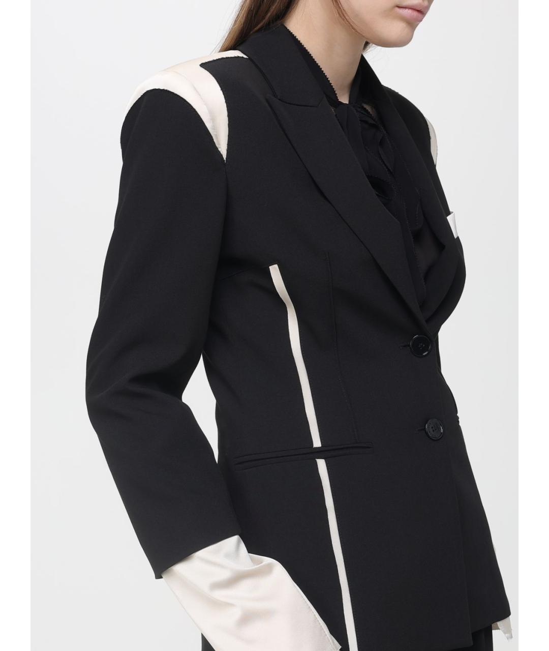 PATRIZIA PEPE Черный жакет/пиджак, фото 5