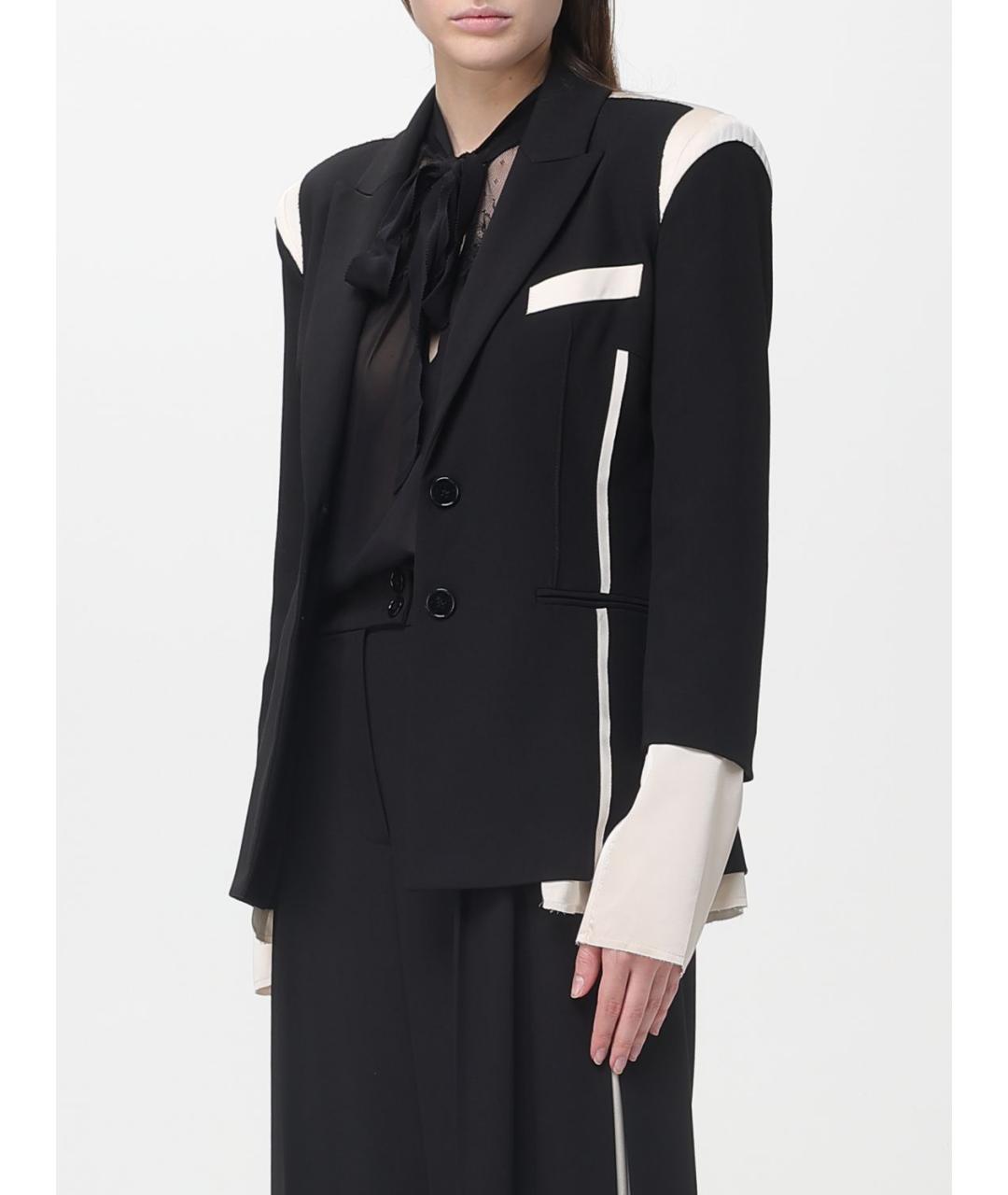 PATRIZIA PEPE Черный жакет/пиджак, фото 4