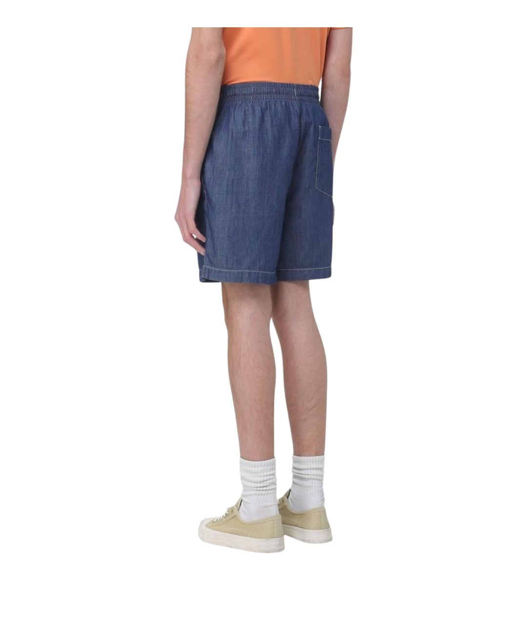LACOSTE Синие хлопковые шорты, фото 3
