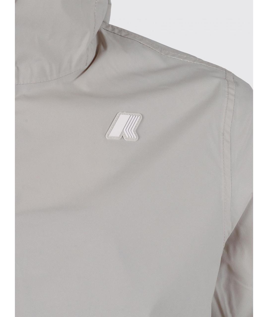 K-WAY Серая полиамидовая куртка, фото 4