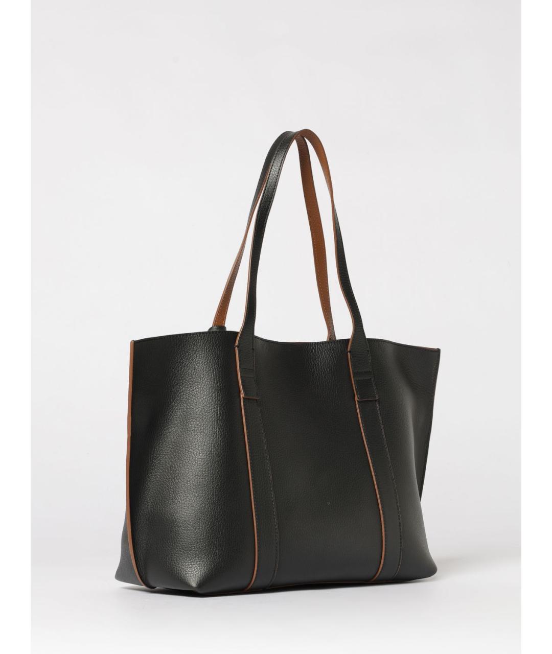 HOGAN Черная кожаная сумка через плечо, фото 2