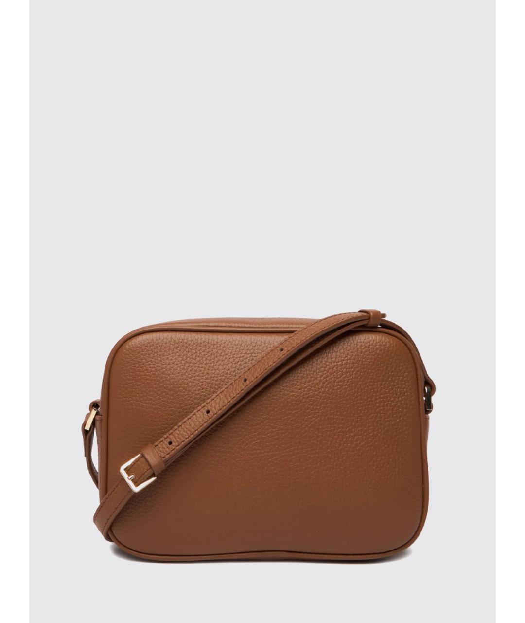 PATRIZIA PEPE Коричневая сумка через плечо, фото 2