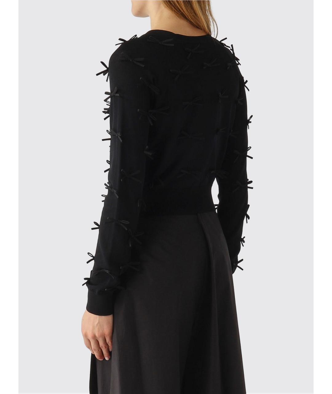 MEIMEIJ Черный вискозный кардиган, фото 2