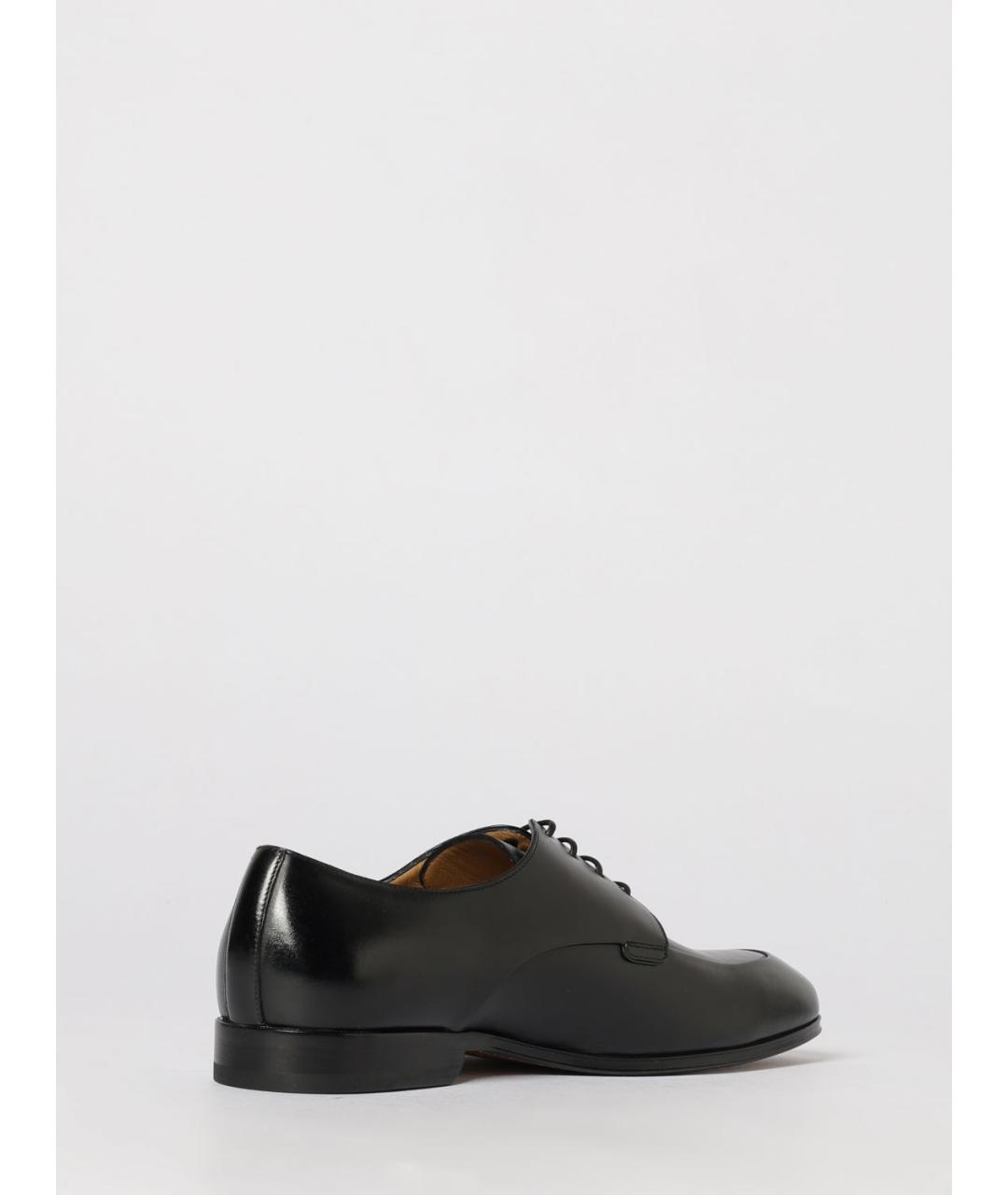 BALLY Черные кожаные туфли, фото 3