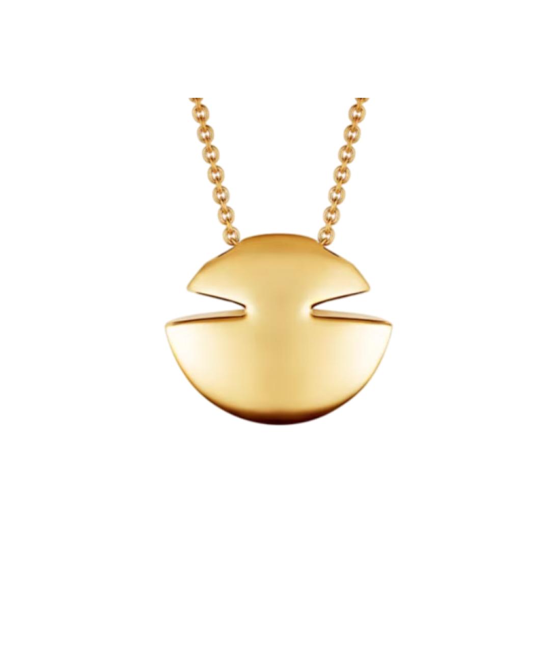 BVLGARI Золотое колье из желтого золота, фото 1