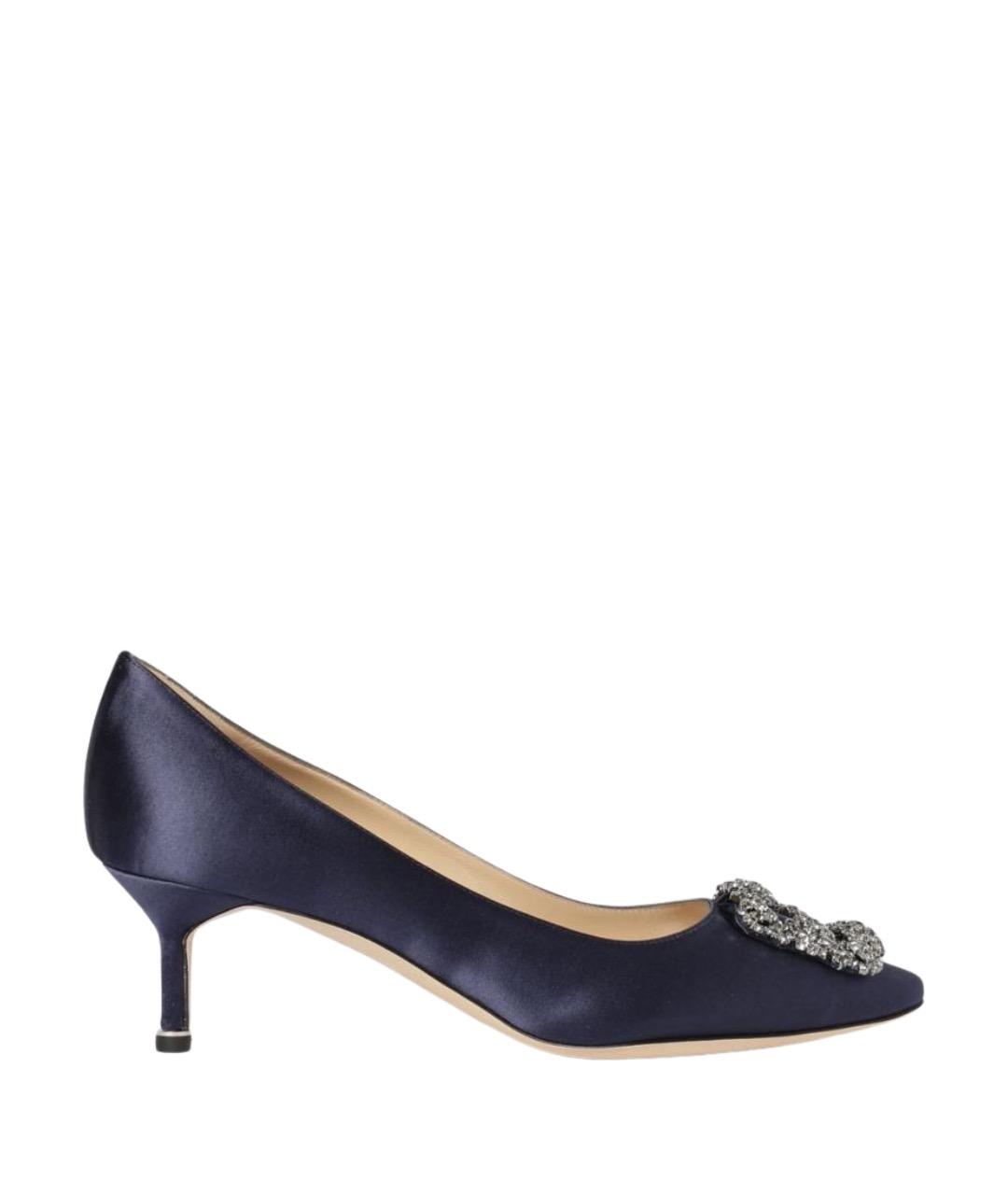 MANOLO BLAHNIK Синие туфли, фото 1