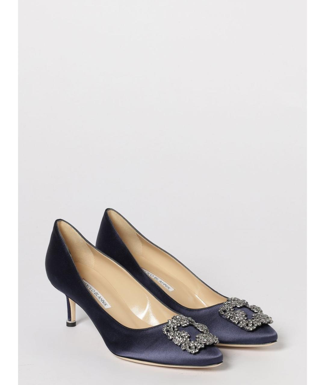 MANOLO BLAHNIK Синие туфли, фото 2