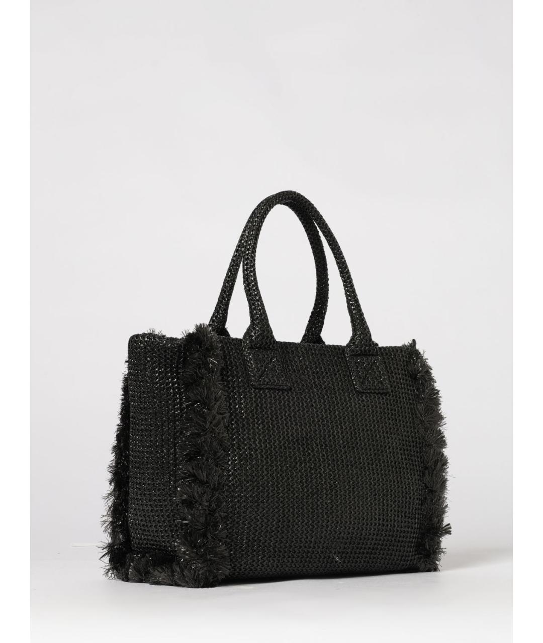 PINKO Черная синтетическая сумка тоут, фото 2