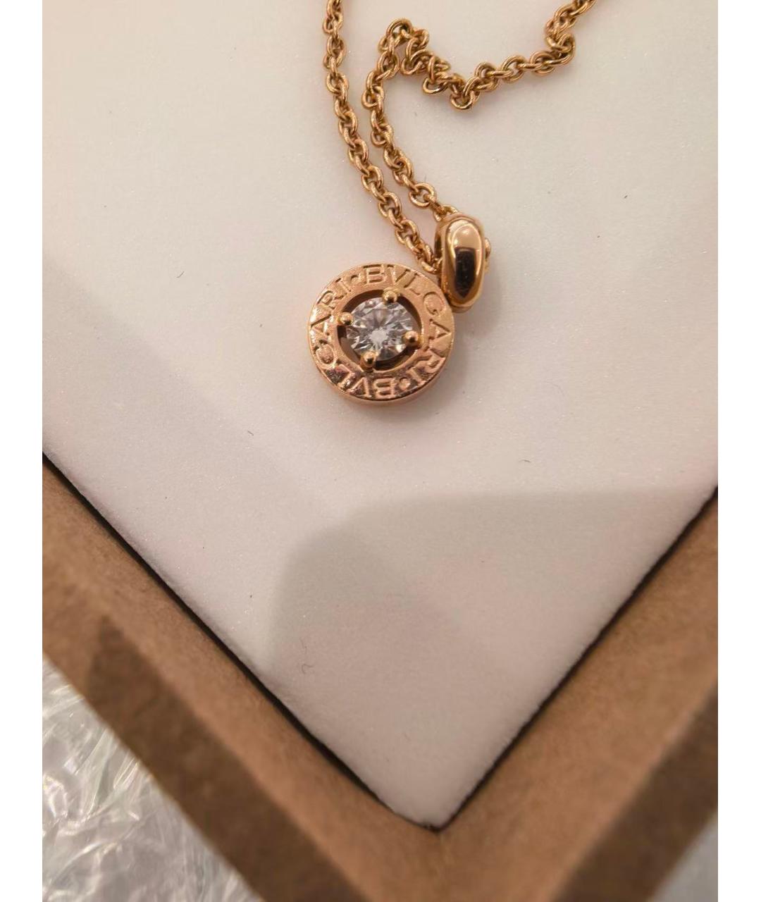 BVLGARI Золотое колье из розового золота, фото 4