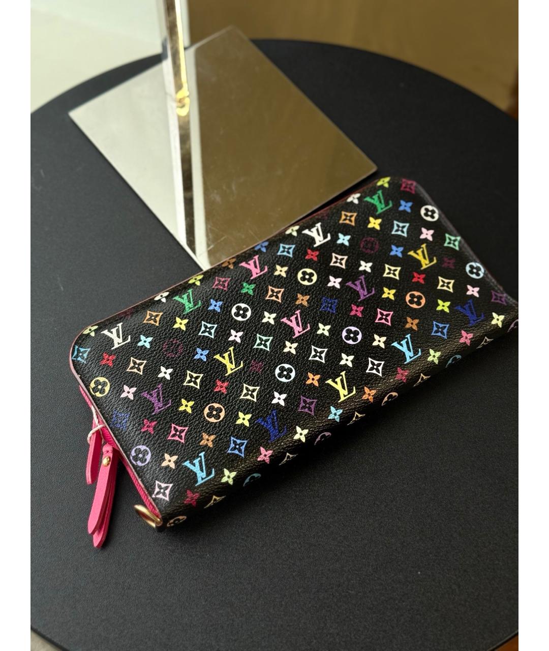 LOUIS VUITTON Черный кошелек, фото 4