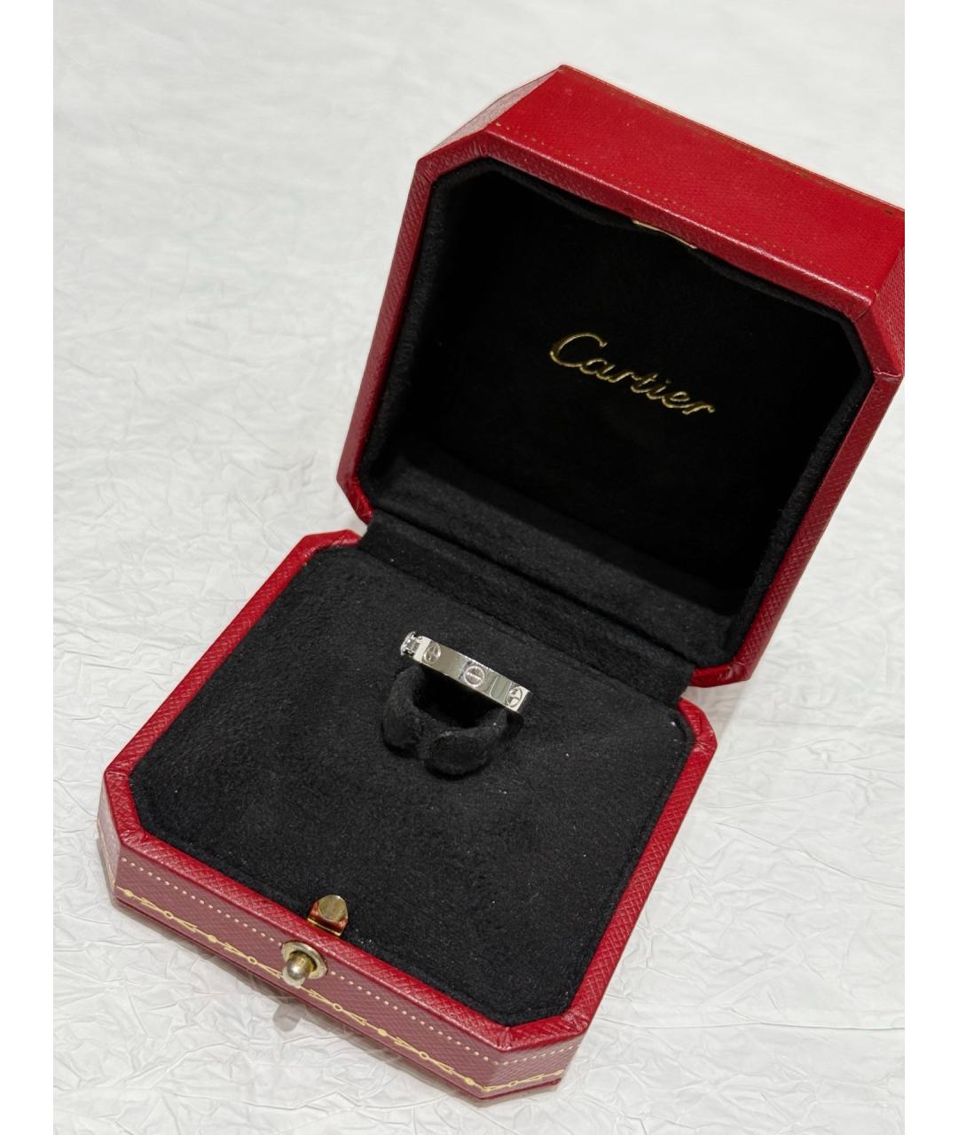 CARTIER Серебряное кольцо из белого золота, фото 4