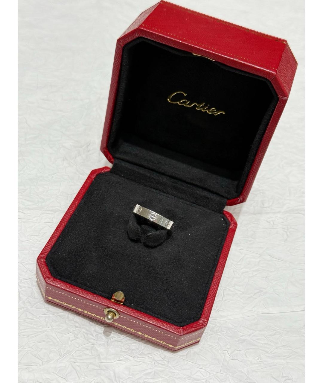 CARTIER Серебряное кольцо из белого золота, фото 2