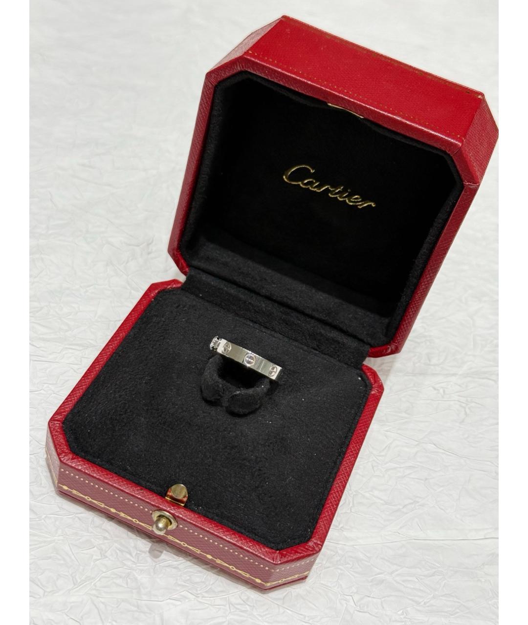 CARTIER Серебряное кольцо из белого золота, фото 3