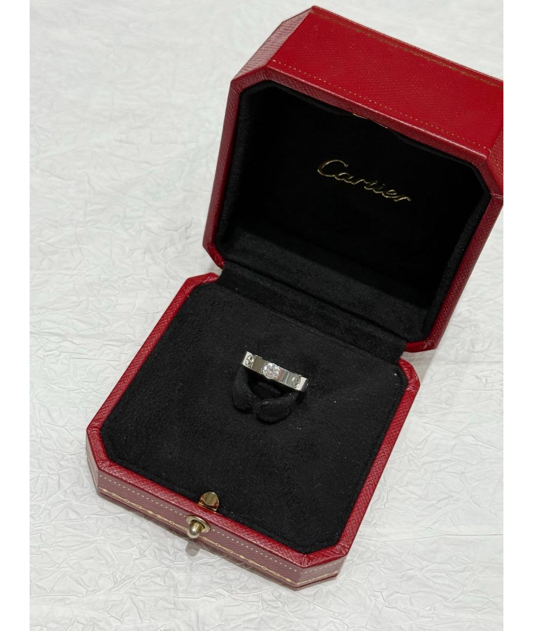 CARTIER Серебряное кольцо из белого золота, фото 7