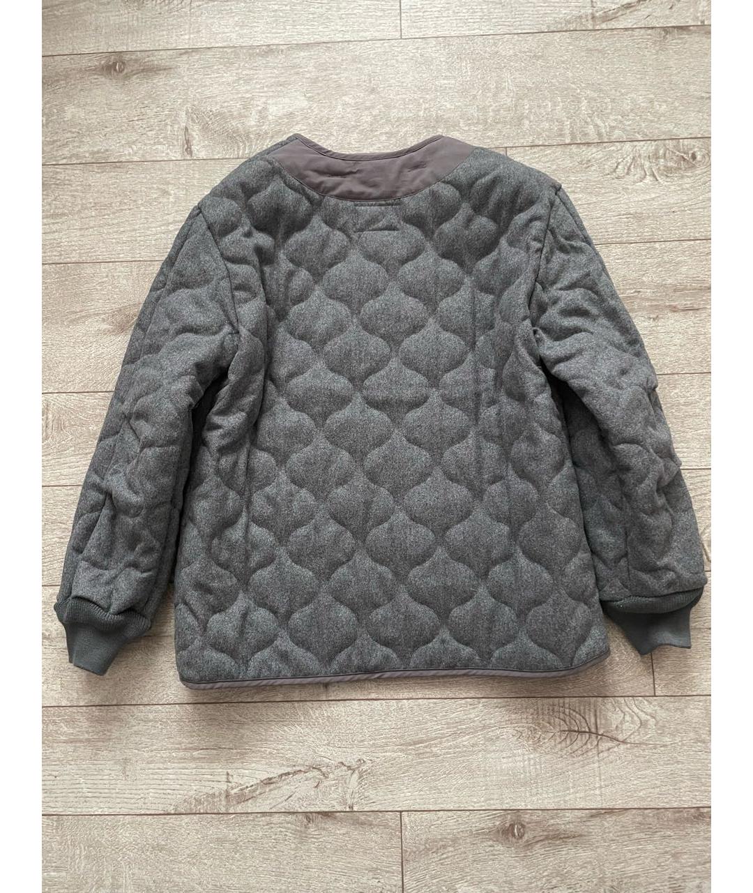 ALPHA INDUSTRIES Антрацитовая шерстяная куртка, фото 2