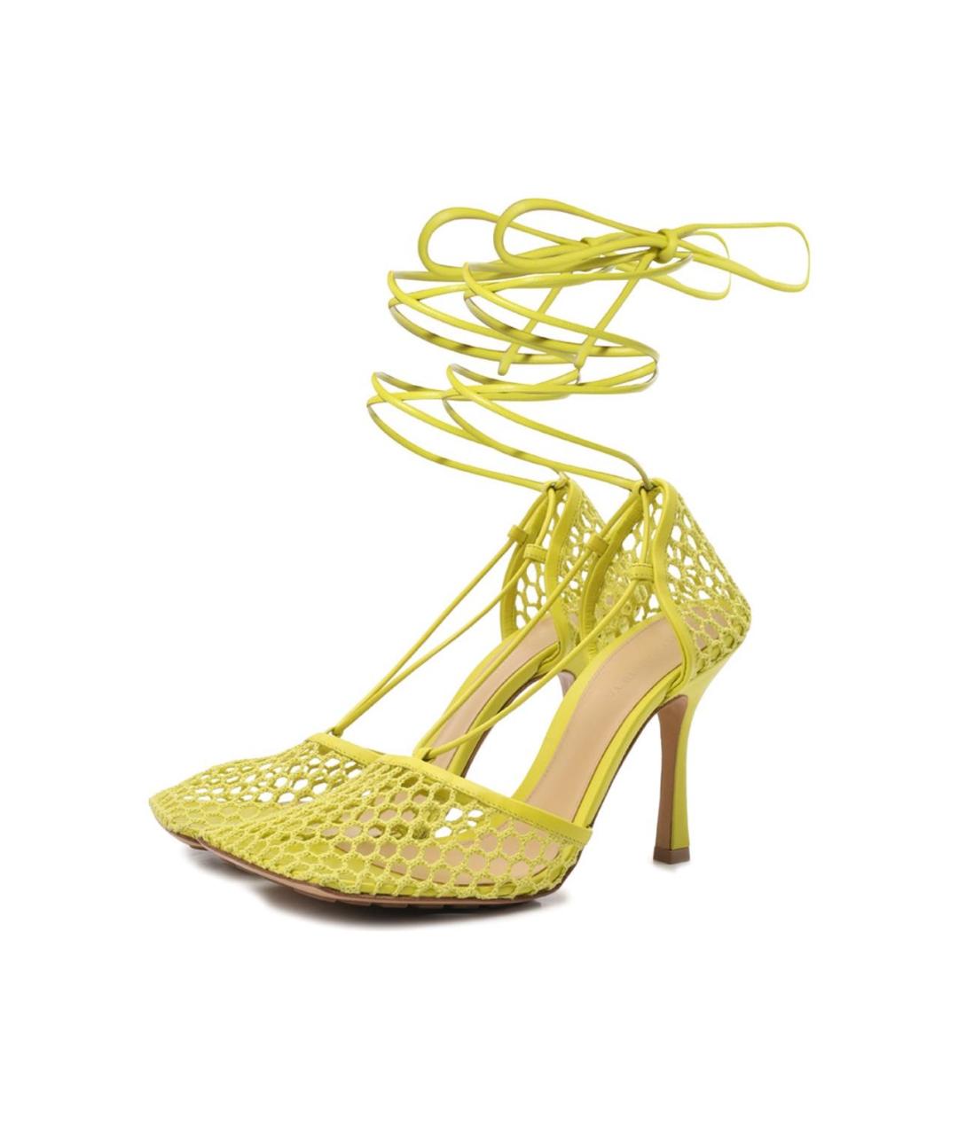 BOTTEGA VENETA Кожаные босоножки, фото 2