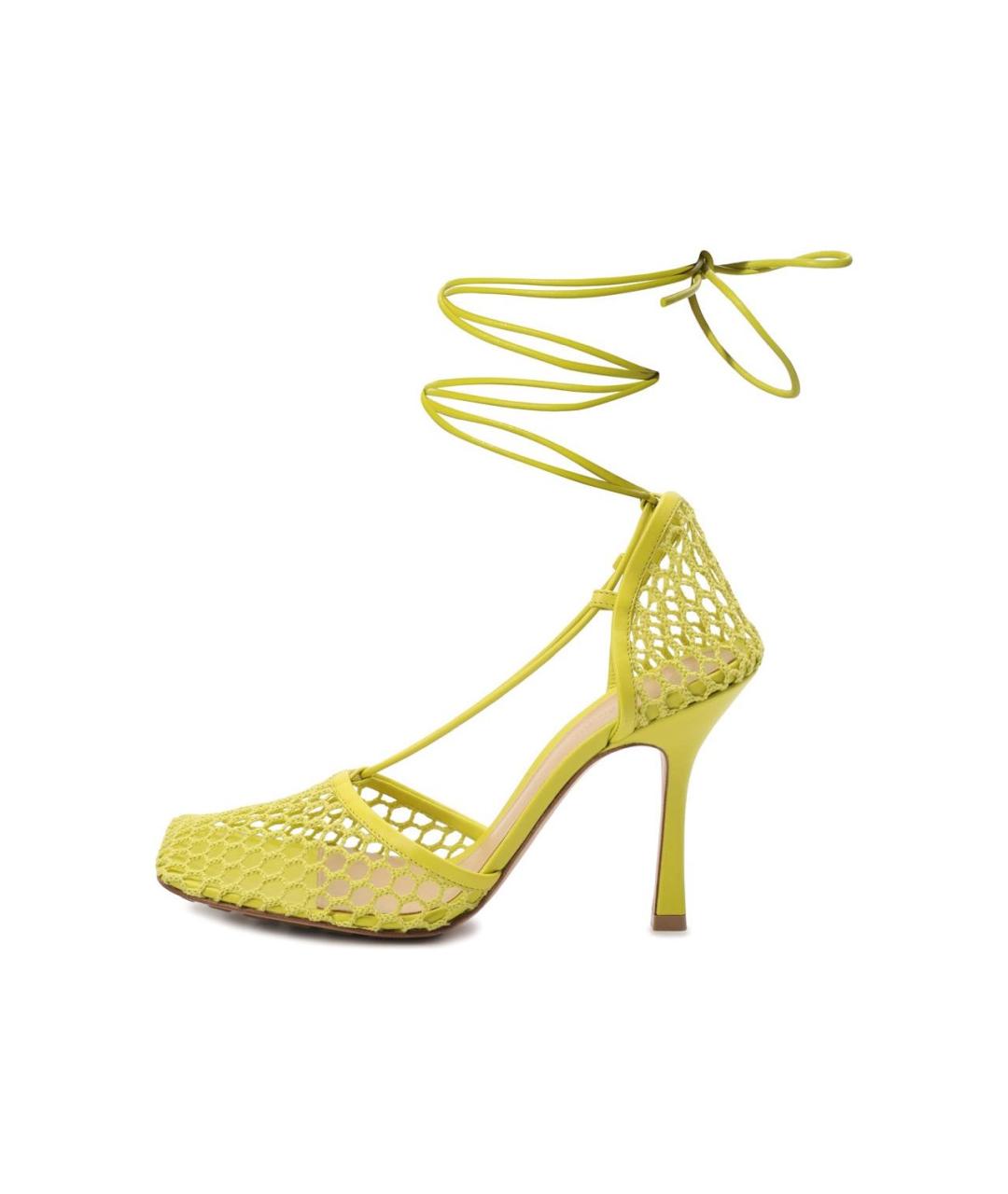 BOTTEGA VENETA Кожаные босоножки, фото 9