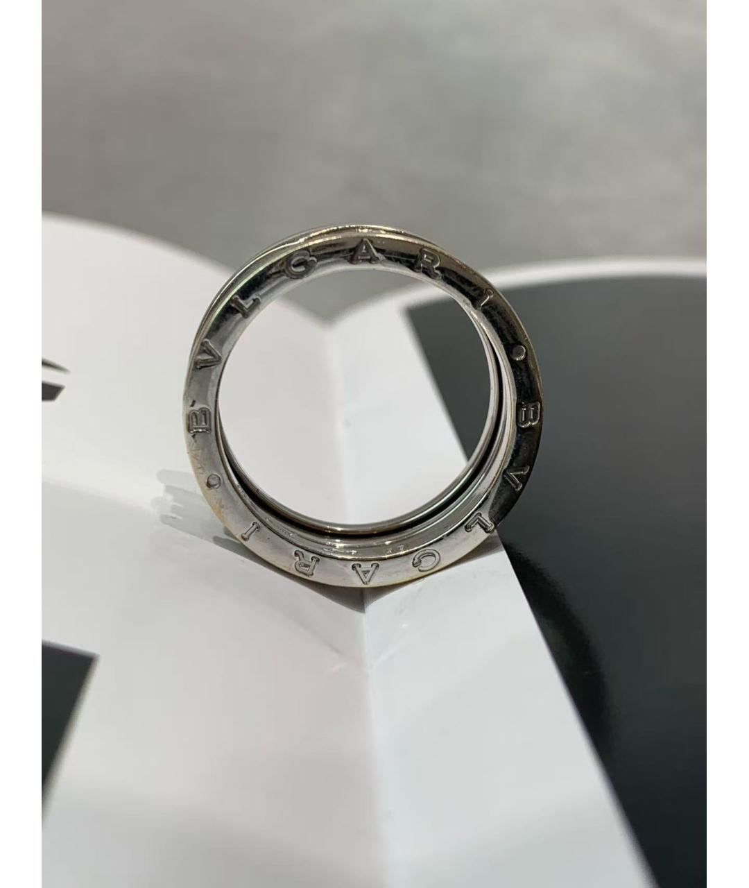 BVLGARI Серебряное кольцо из белого золота, фото 4