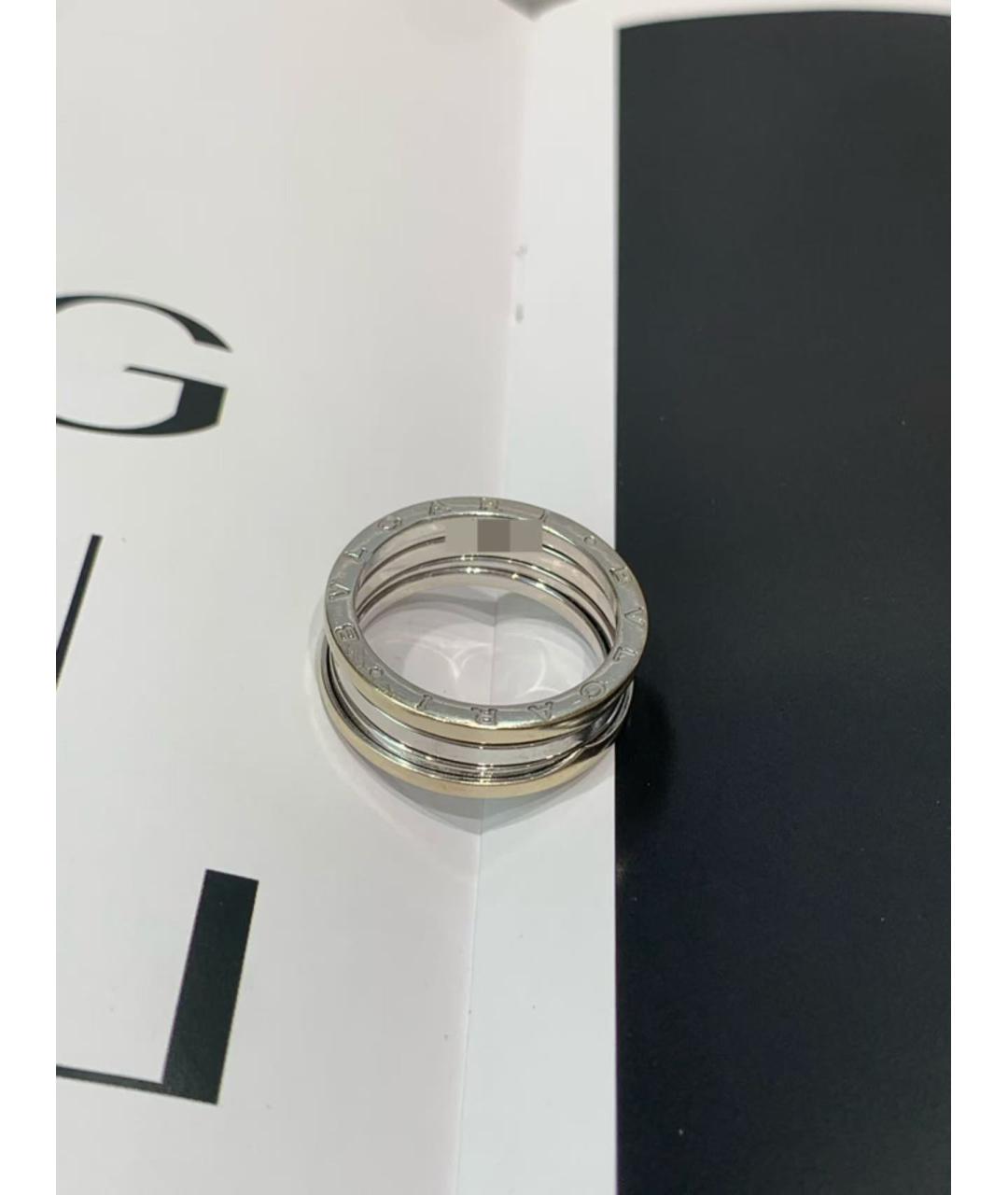 BVLGARI Серебряное кольцо из белого золота, фото 2