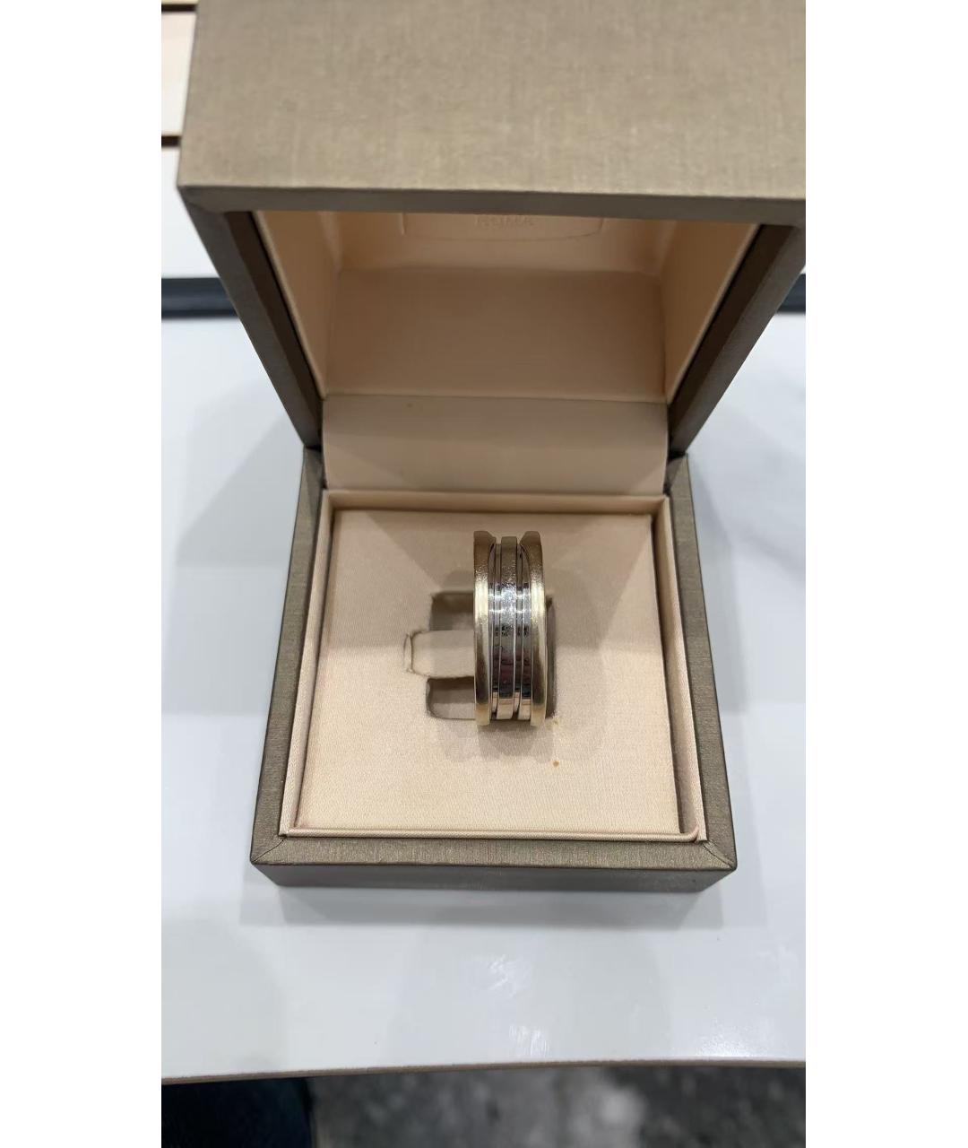 BVLGARI Серебряное кольцо из белого золота, фото 5