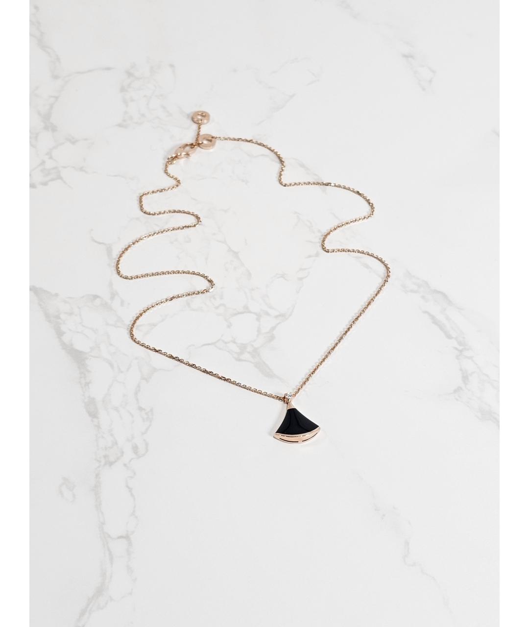 BVLGARI Золотое колье из розового золота, фото 4