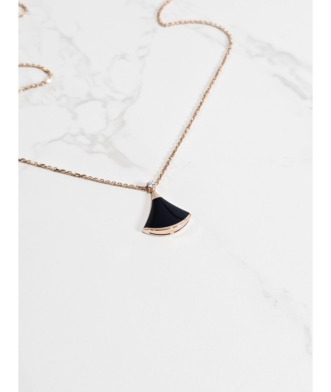 BVLGARI Золотое колье из розового золота, фото 2