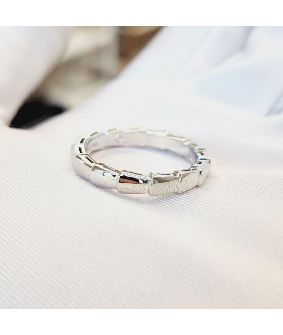 BVLGARI Серебряное кольцо из белого золота, фото 4