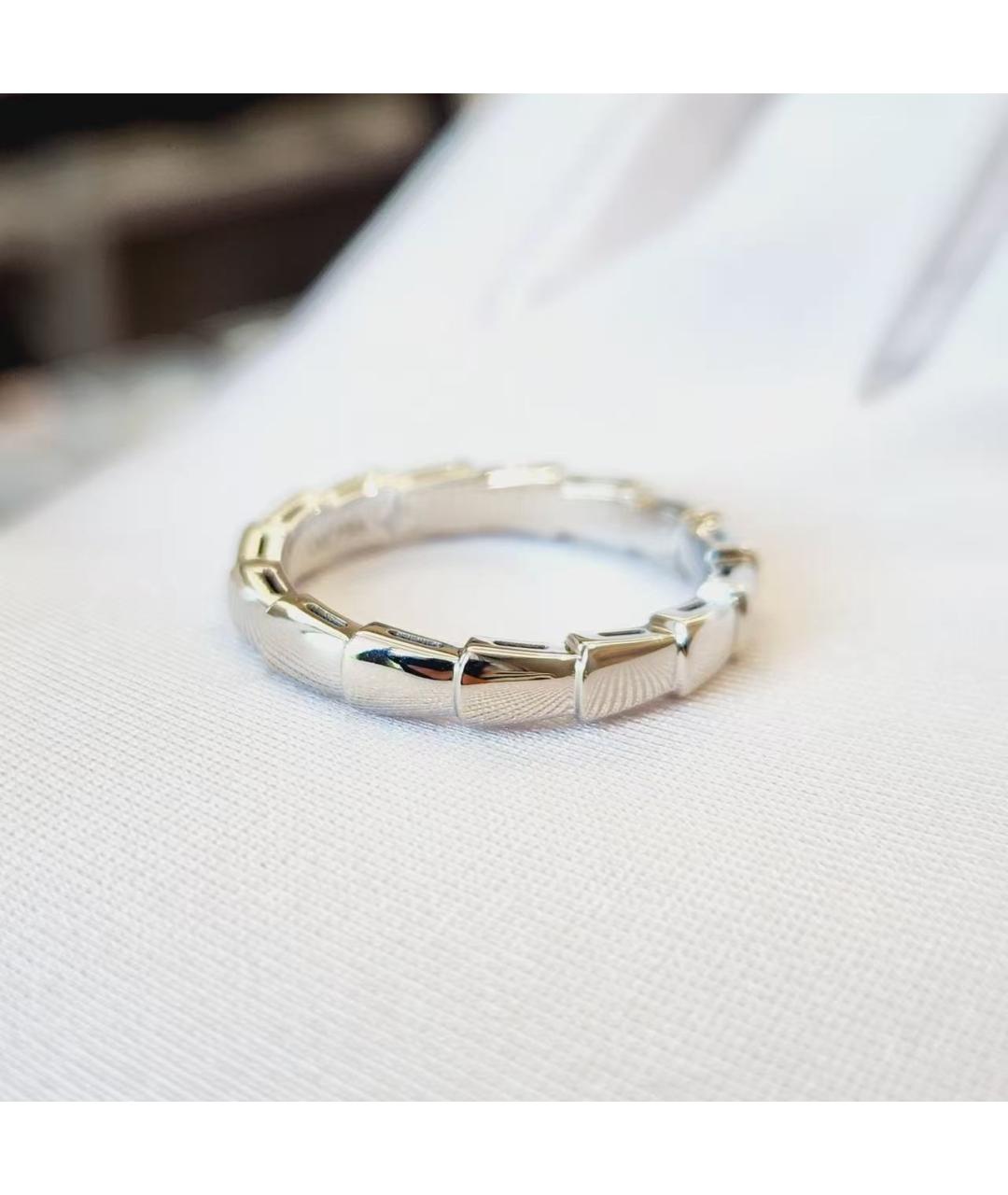 BVLGARI Серебряное кольцо из белого золота, фото 2