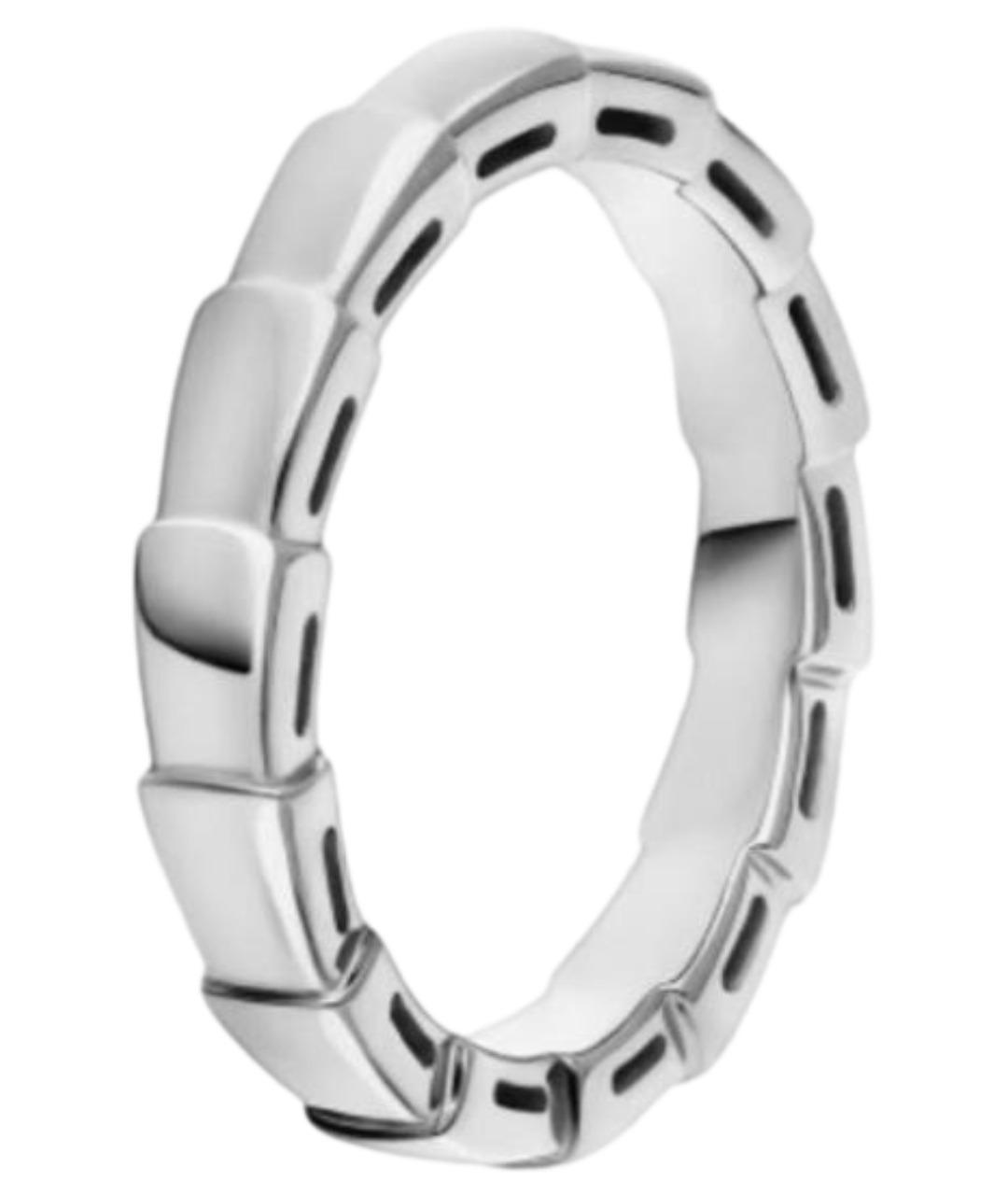 BVLGARI Серебряное кольцо из белого золота, фото 1