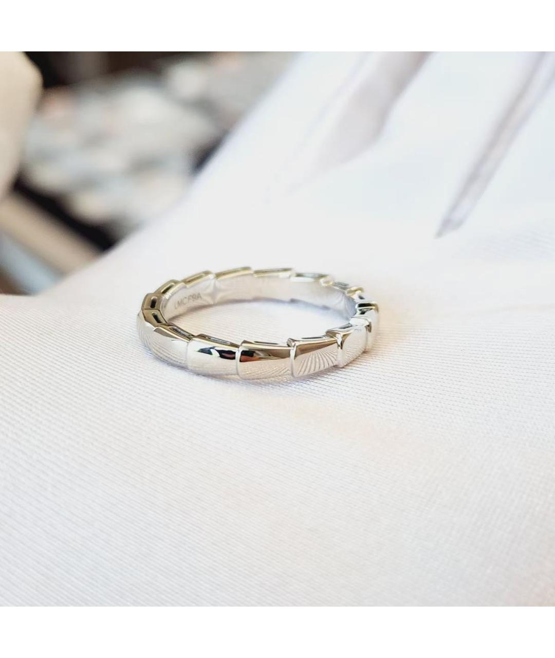BVLGARI Серебряное кольцо из белого золота, фото 3