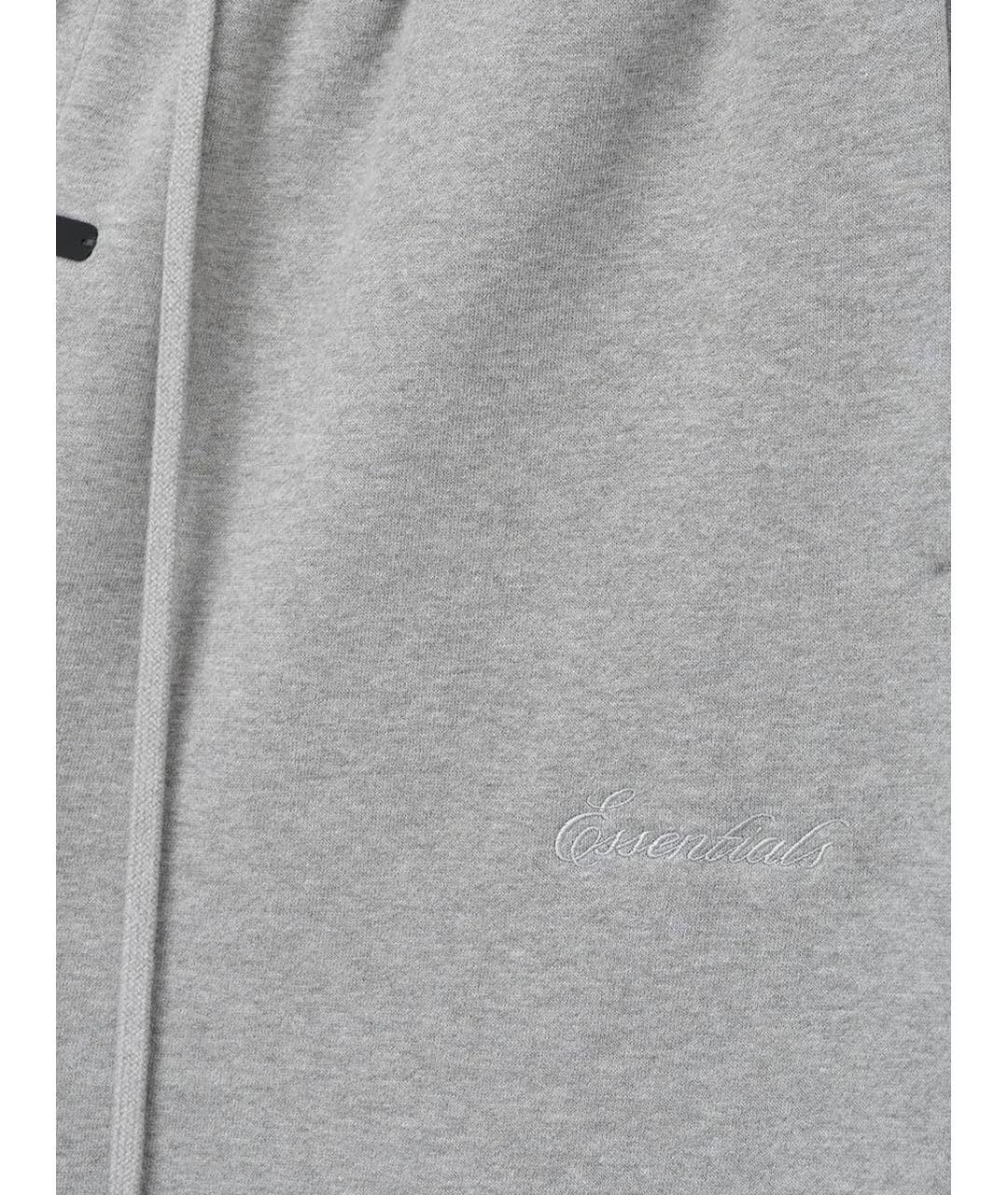 FEAR OF GOD ESSENTIALS Серые хлопковые шорты, фото 2