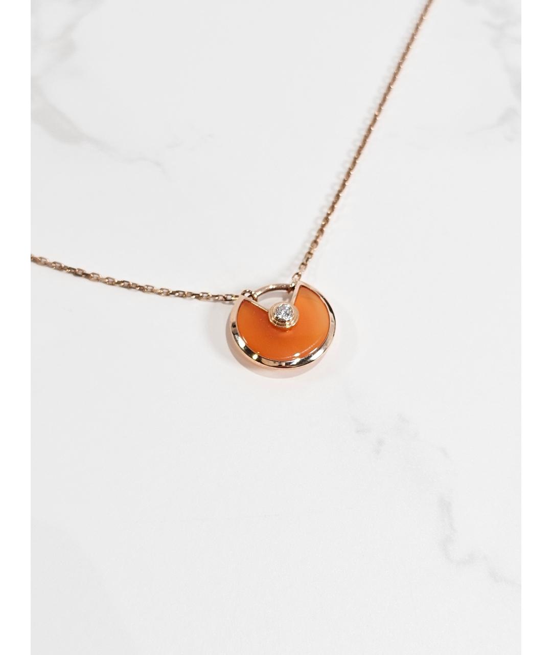 CARTIER Золотое колье из розового золота, фото 2