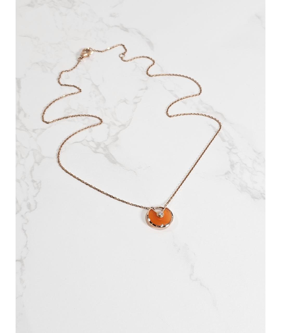 CARTIER Золотое колье из розового золота, фото 3