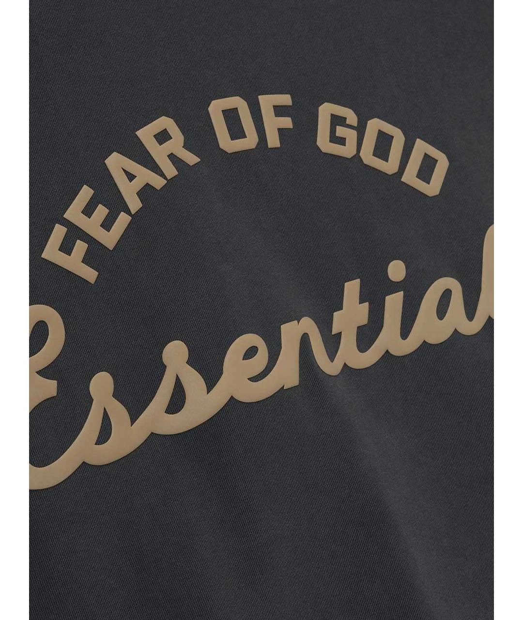 FEAR OF GOD ESSENTIALS Хлопковая футболка, фото 2