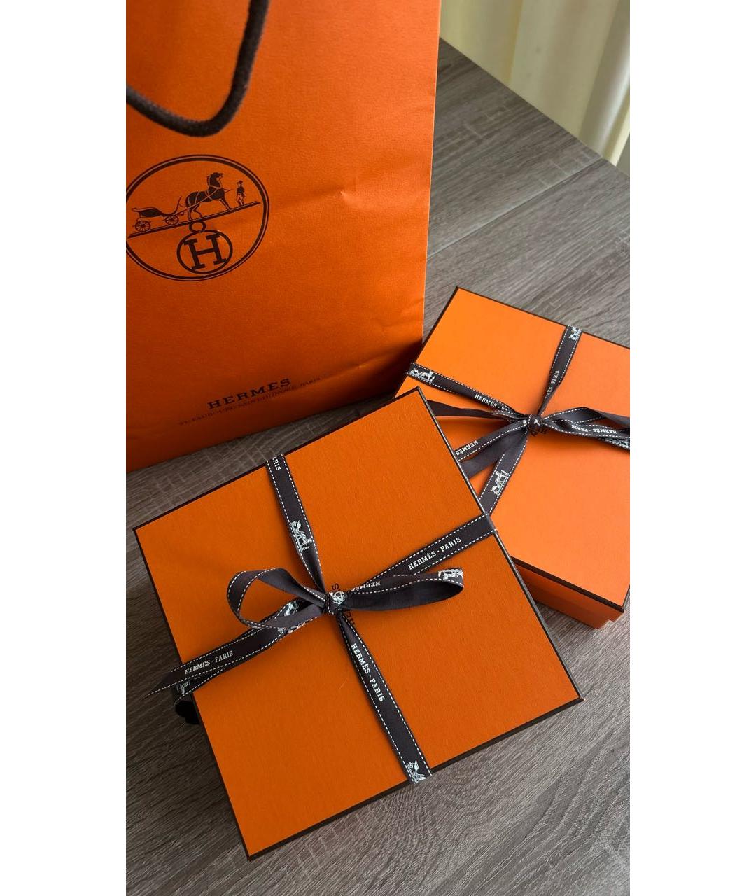 HERMES Коричневый кожаный ремень, фото 4