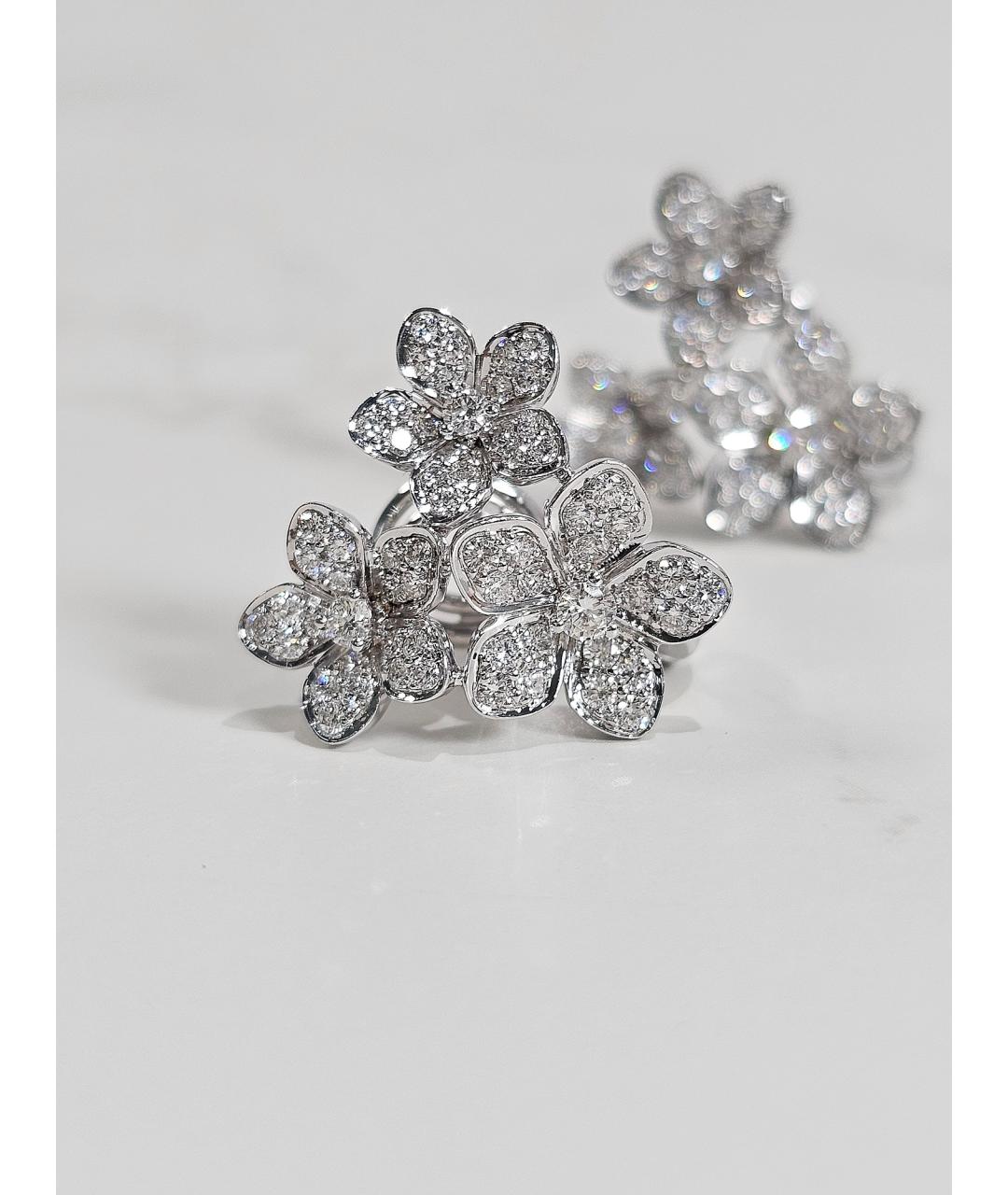 GRAFF Серебряные серьги из белого золота, фото 3