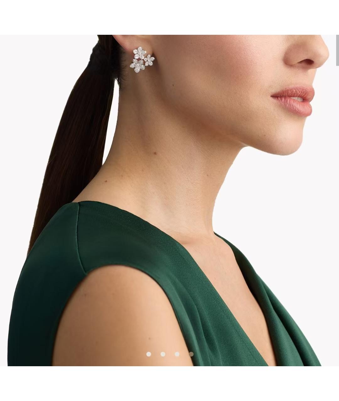 GRAFF Серебряные серьги из белого золота, фото 4