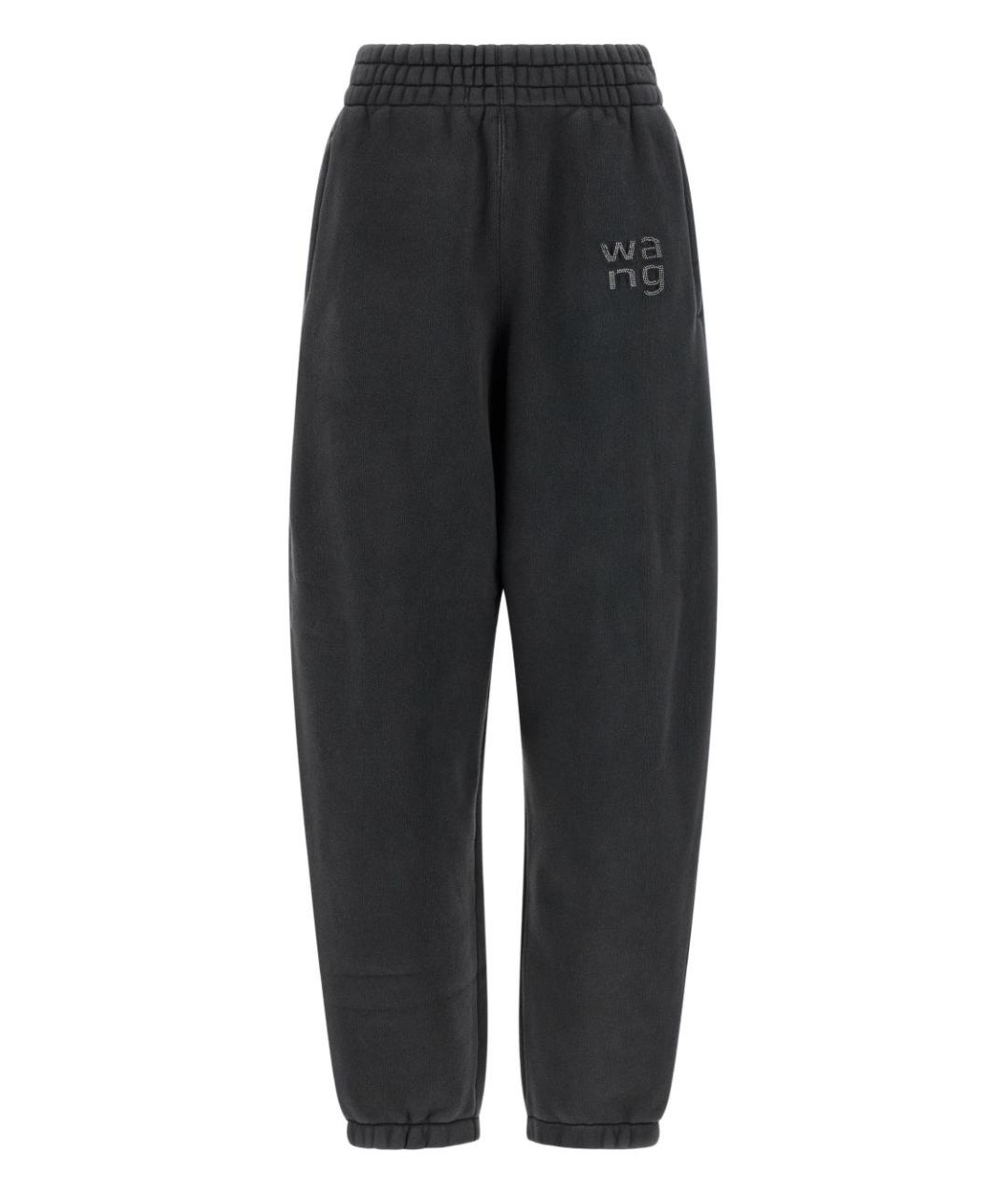 ALEXANDER WANG Черные прямые брюки, фото 1