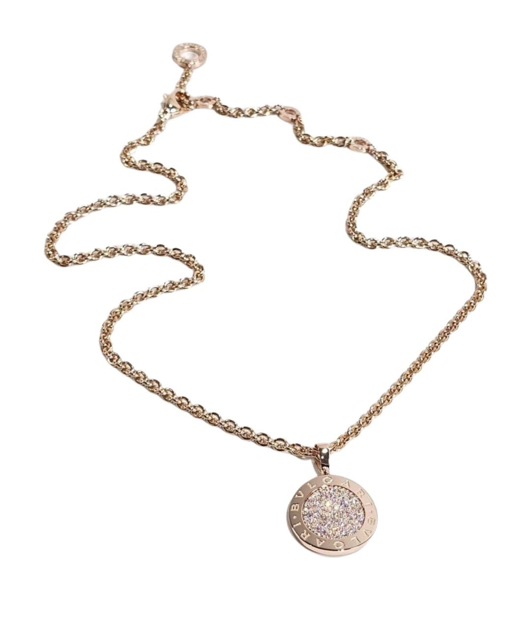 BVLGARI Золотое колье из розового золота, фото 1