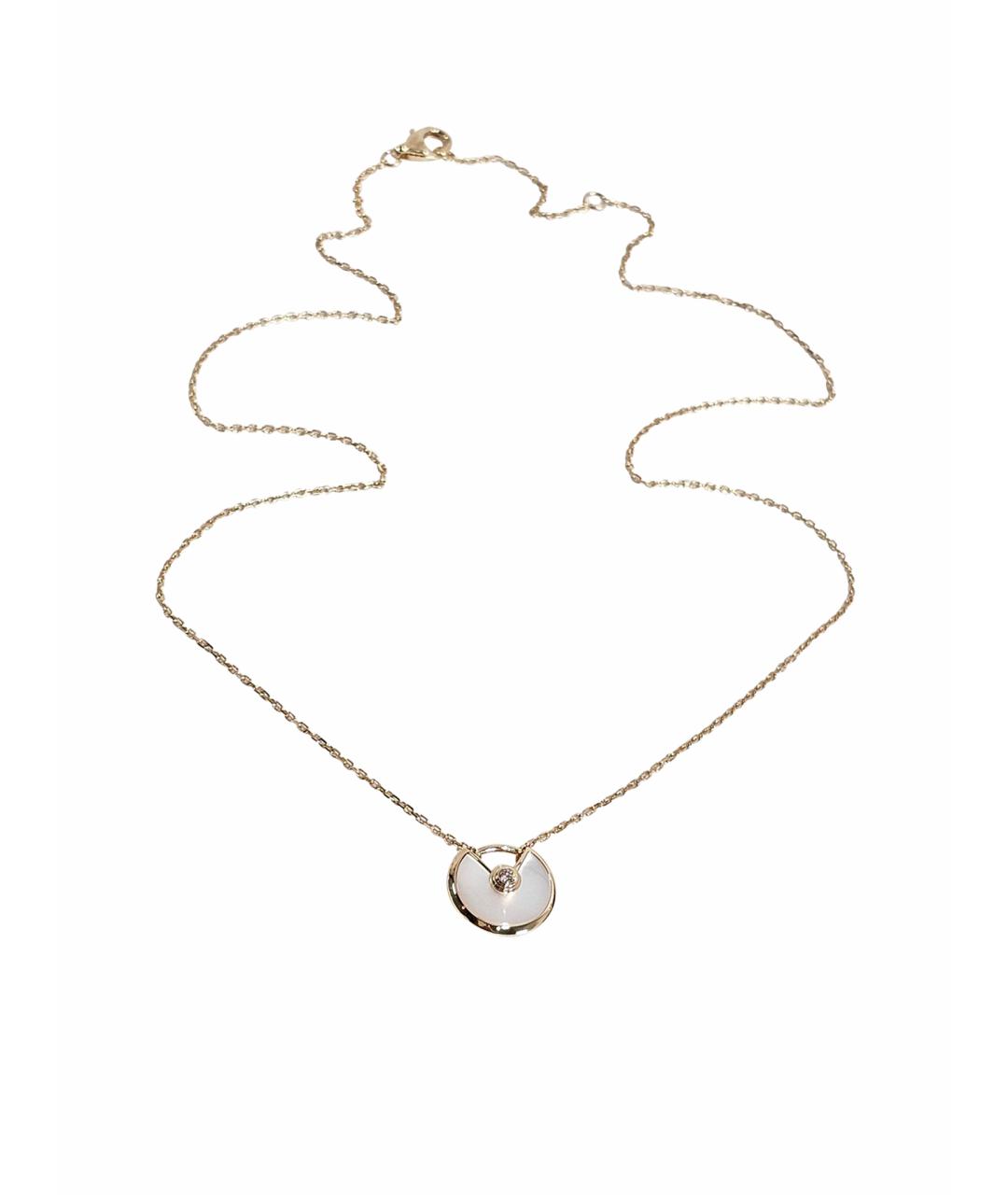 CARTIER Золотое колье из желтого золота, фото 1