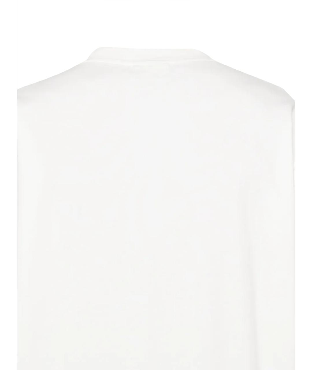 Drole de Monsieur Бежевая хлопковая футболка, фото 3