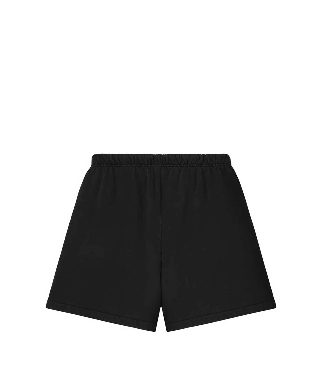 FEAR OF GOD ESSENTIALS Черные хлопковые шорты, фото 3