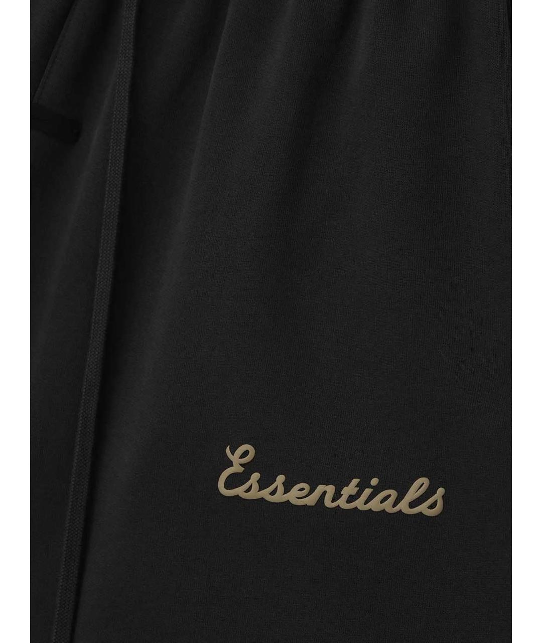 FEAR OF GOD ESSENTIALS Черные хлопковые шорты, фото 2