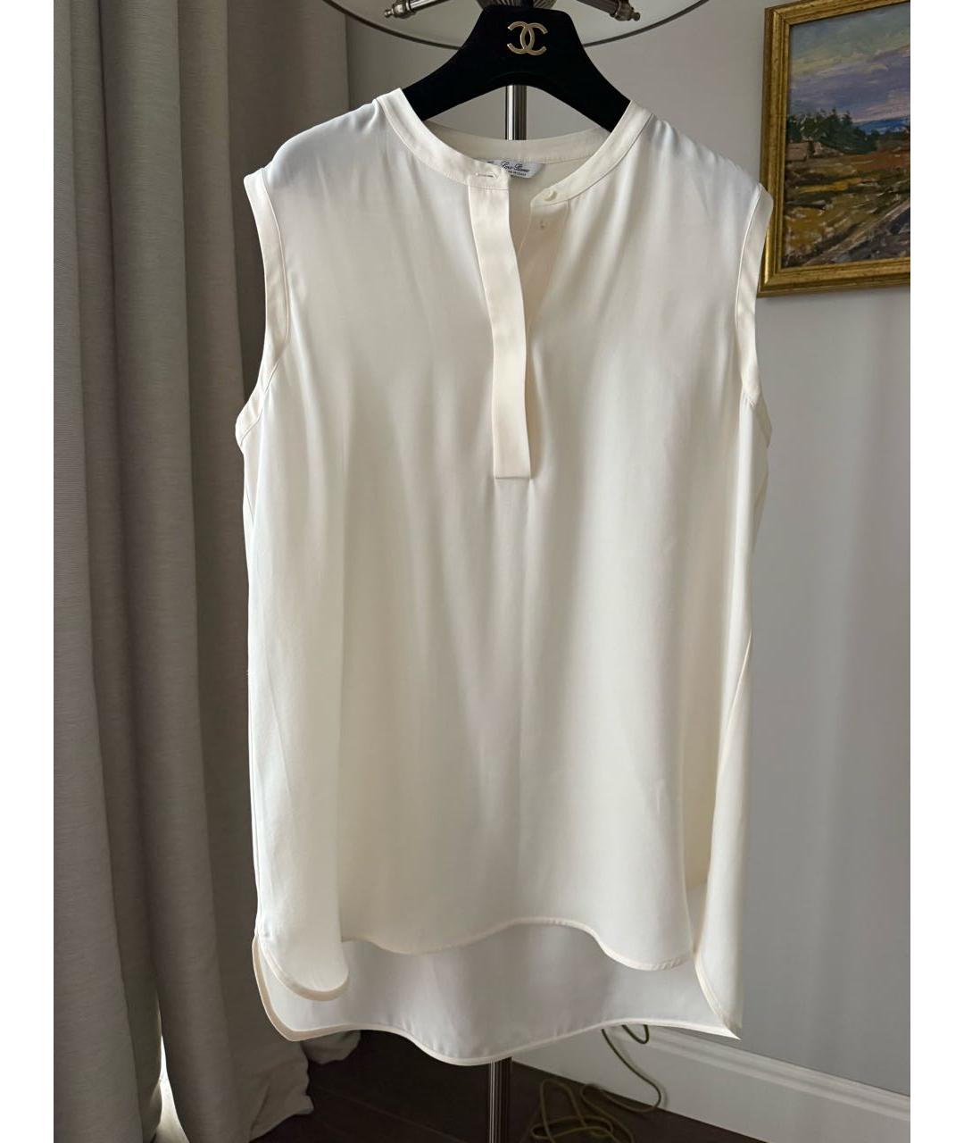 LORO PIANA Шелковая блузы, фото 2