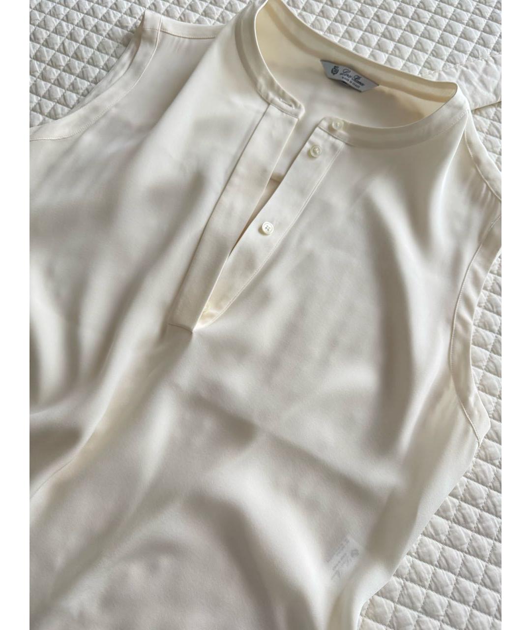 LORO PIANA Шелковая блузы, фото 6