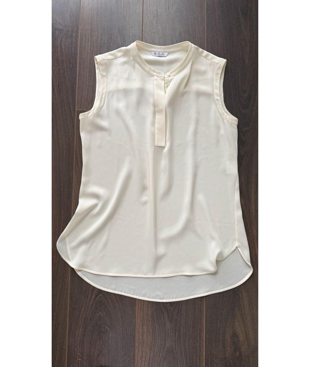LORO PIANA Шелковая блузы, фото 8