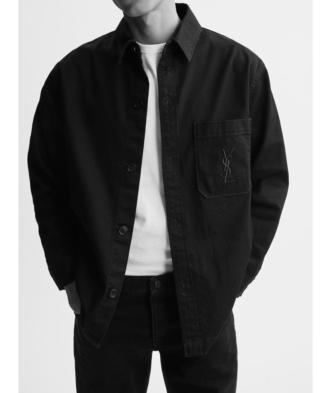 SAINT LAURENT Синяя куртка, фото 3