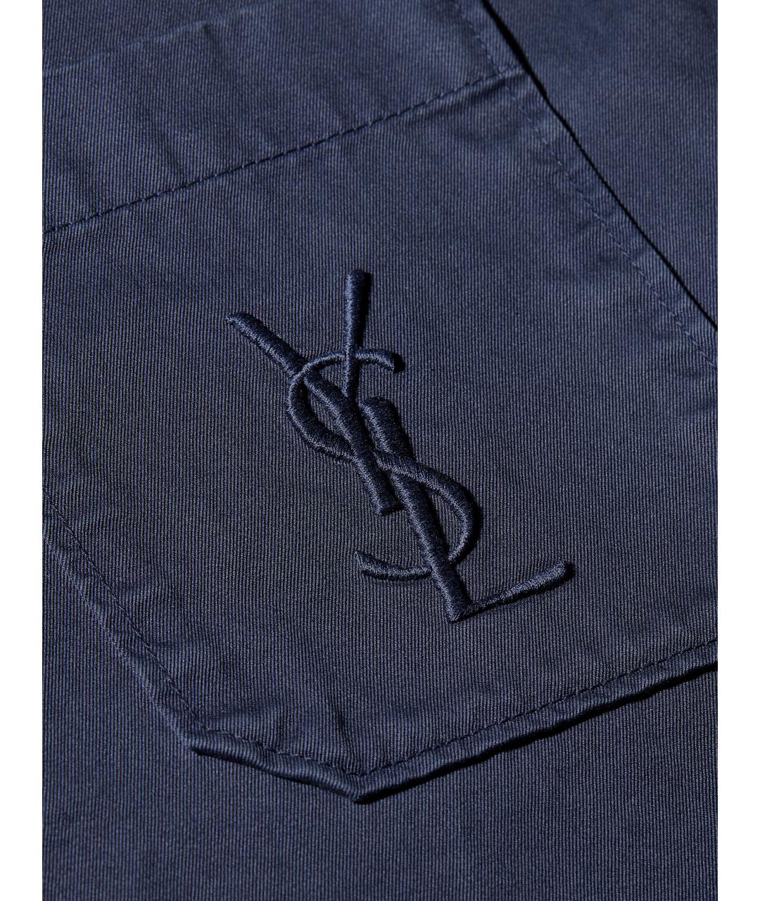 SAINT LAURENT Синяя куртка, фото 5